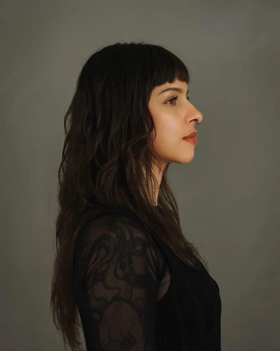 Retrato de Gerald Olivares, tatuadora en Main Galerie